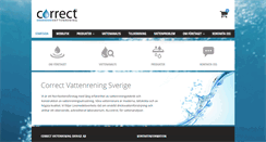 Desktop Screenshot of correct.se